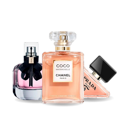 Sada 3 parfémů Prada: Prada PARADOXE, COCO MADEMOISELLE, MON PARIS 100 ml